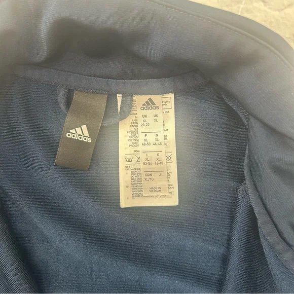 Adidas Navy USA Track Jacket - Picture 3 of 4